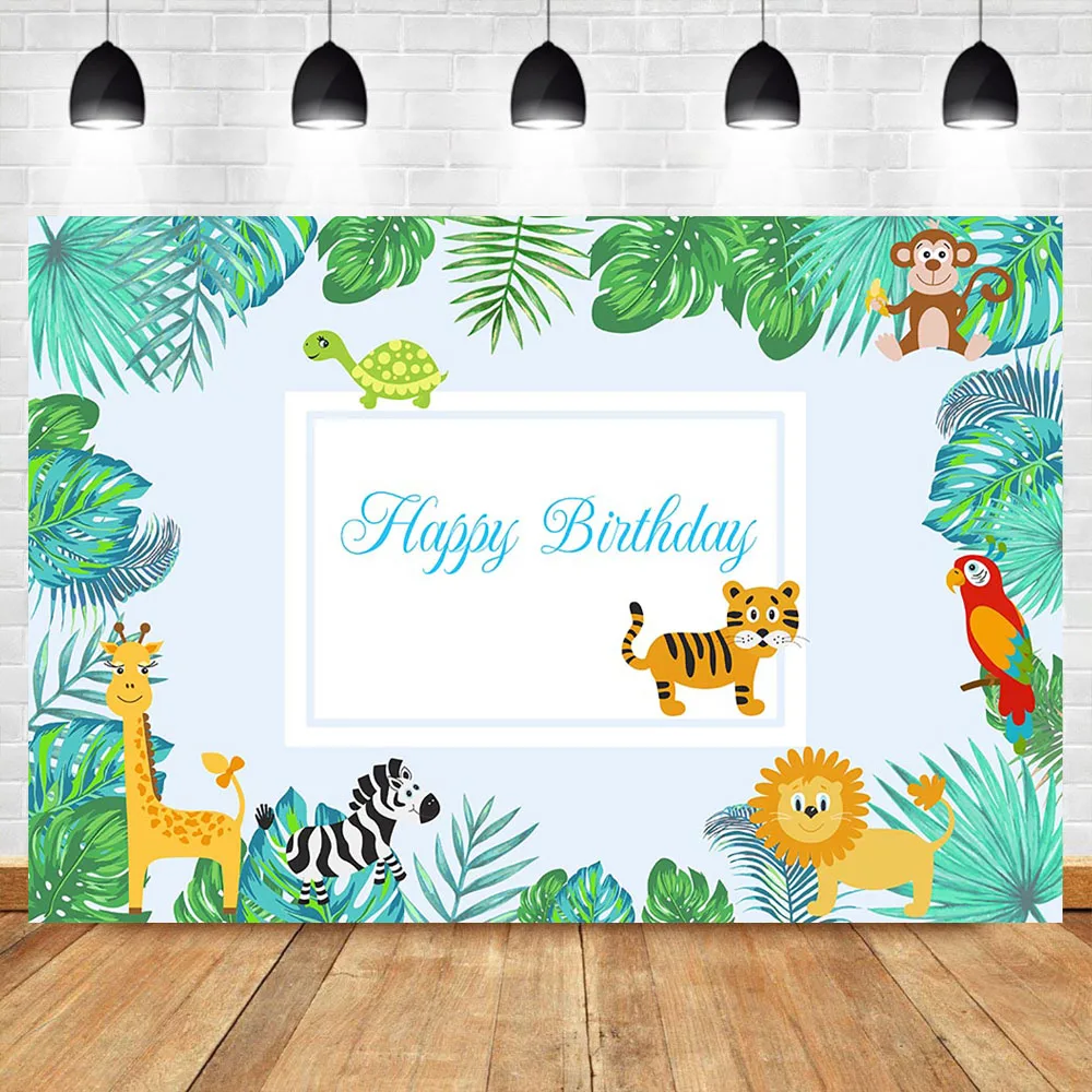 NeoBack Woodland Birthday Backdrop Animals Summer Photography Background Cute Lion Giraffe Zebra Birthday Party Banner Backdrops
NeoBack Woodland Birthday Backdrop Animals Summer Photography Background Cute Lion Giraffe Zebra Birthday Party Banner Backdrops
