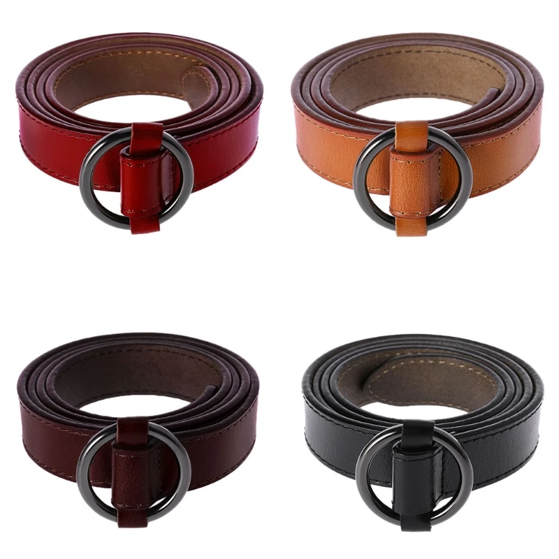 KLV Fashion Chic Womens Ladies Faux Leather Wide Waist Belt Round Ring Buckle Solid Color Waistband Strap Accessories Belts New
KLV Fashion Chic Womens Ladies Faux Leather Wide Waist Belt Round Ring Buckle Solid Color Waistband Strap Accessories Belts New
