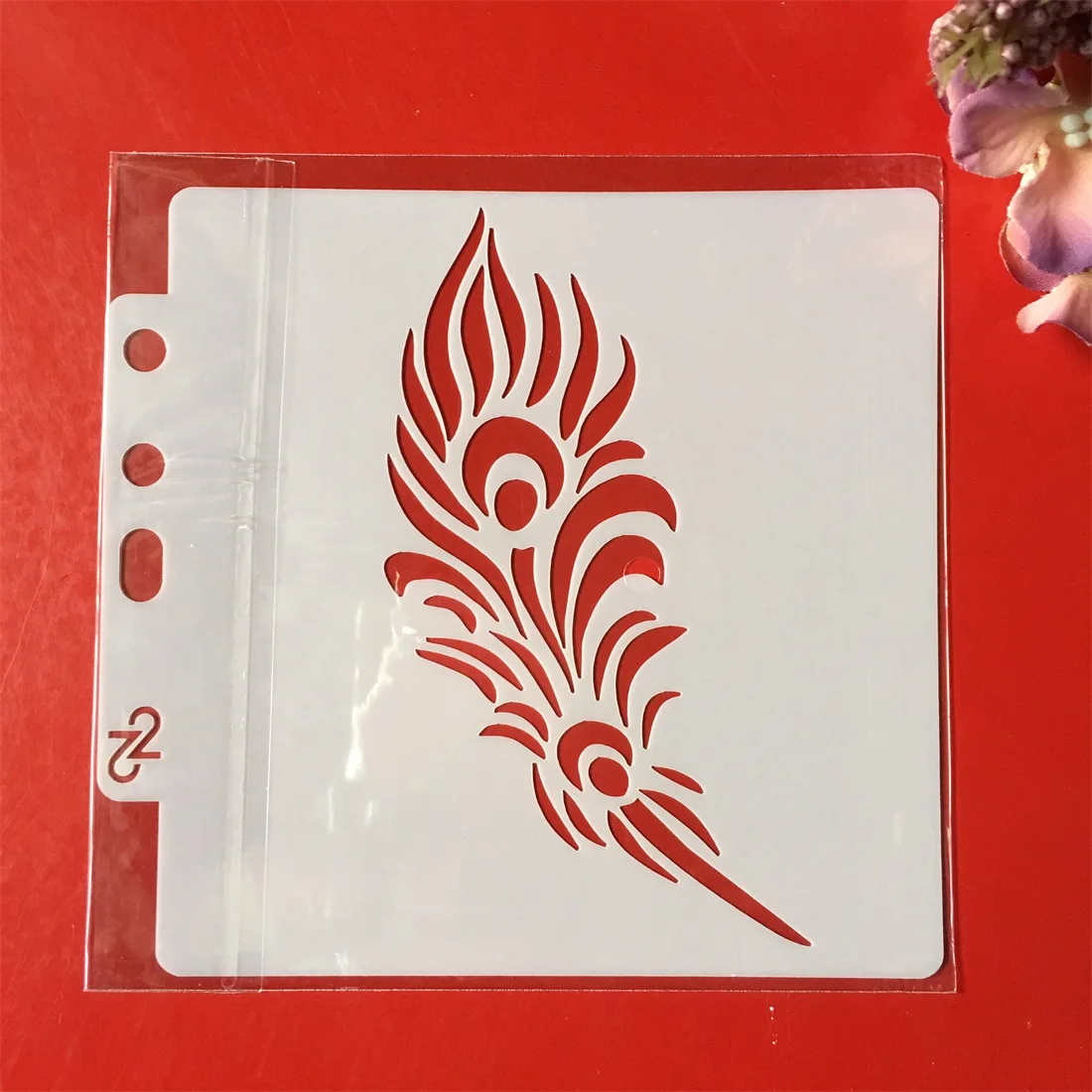 1Pcs 5.1" Feather DIY Layering Stencils Wall Painting Scrapbook Coloring Embossing Album Decorative Paper Card Template
1Pcs 5.1" Feather DIY Layering Stencils Wall Painting Scrapbook Coloring Embossing Album Decorative Paper Card Template