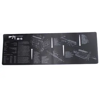 HRCHCG Gun Cleaning Mat AR15 Workbench Mat with Parts Diagram 36 inches x 12 inches
HRCHCG Gun Cleaning Mat AR15 Workbench Mat with Parts Diagram 36 inches x 12 inches