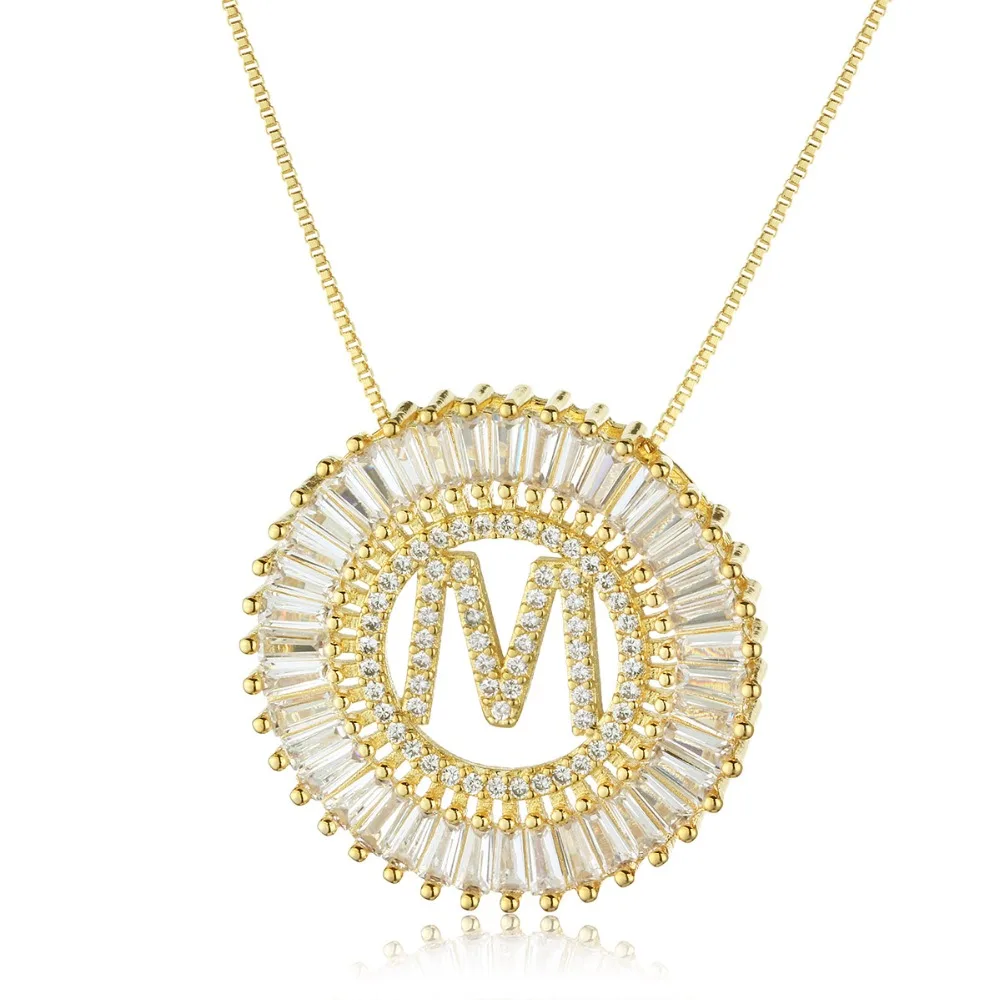 Charm Gift A-Z Initial Letter Necklace for Women Zircon Pendant Choker Chain Necklaces Gold/Silver/Rose Gold/Black Color MN159
Charm Gift A-Z Initial Letter Necklace for Women Zircon Pendant Choker Chain Necklaces Gold/Silver/Rose Gold/Black Color MN159