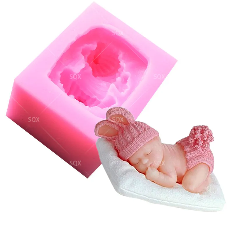 Sleeping 0n Pillow Baby Shape Cake Baking Molds,Moule Silicone,Cake Decorating Tools Pastry Tools Kitchen Accessories SQ1581
Sleeping 0n Pillow Baby Shape Cake Baking Molds,Moule Silicone,Cake Decorating Tools Pastry Tools Kitchen Accessories SQ1581