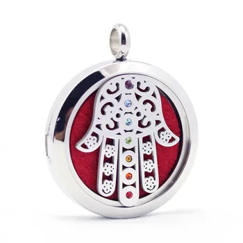 stainless steel rhinestone palm design aromatherapy aroma essential oil diffuser pendant necklace
stainless steel rhinestone palm design aromatherapy aroma essential oil diffuser pendant necklace
