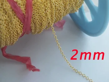 Free ship! W-2212 200m 2mm Gold Tone O shape Link Chian
Free ship! W-2212 200m 2mm Gold Tone O shape Link Chian