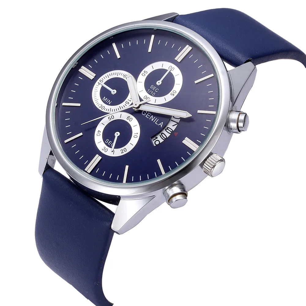 GENILA 2019 Business Quartz Wristwatch For Men Watch Luxury Wrist Watches Stylish Design Leather Watchband Hook Buckle Clasp
GENILA 2019 Business Quartz Wristwatch For Men Watch Luxury Wrist Watches Stylish Design Leather Watchband Hook Buckle Clasp