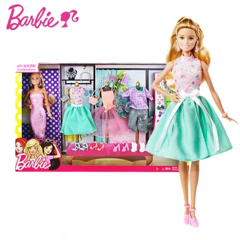 Original Barbie Doll Toys Princess Designer Fashion Combo Girll Creative Desi Clothes Dress For Baby Girls DVJ64
Original Barbie Doll Toys Princess Designer Fashion Combo Girll Creative Desi Clothes Dress For Baby Girls DVJ64