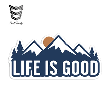 EARLFAMILY 13cm x 6.5cm Life Is Good Mountain Sunset Outdoor Hiking Vinyl Sticker Car Truck Window Decal Reflective Car Styling
EARLFAMILY 13cm x 6.5cm Life Is Good Mountain Sunset Outdoor Hiking Vinyl Sticker Car Truck Window Decal Reflective Car Styling