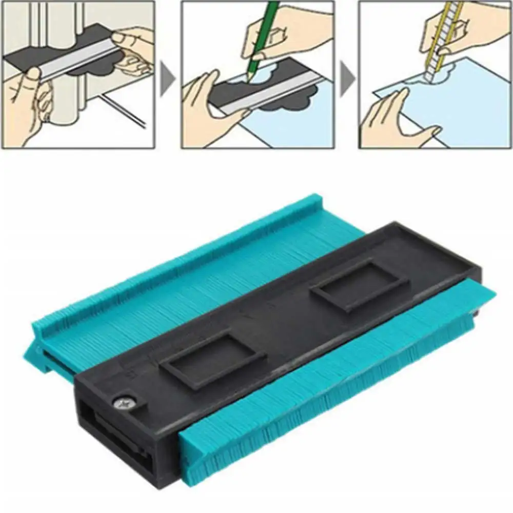 Contour gauge 5/6/10 inch plastic profile copy gauge ruler duplicator tiles wood laminate tiles general tools
Contour gauge 5/6/10 inch plastic profile copy gauge ruler duplicator tiles wood laminate tiles general tools