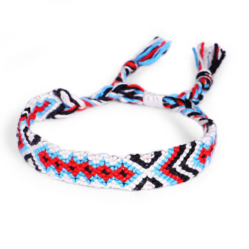 Ethnic Hand Braided Rope Bracelet Charm Handmade Thread Nepal Personalized Braclet For Women Men Wristband Jewelry bileklik
Ethnic Hand Braided Rope Bracelet Charm Handmade Thread Nepal Personalized Braclet For Women Men Wristband Jewelry bileklik
