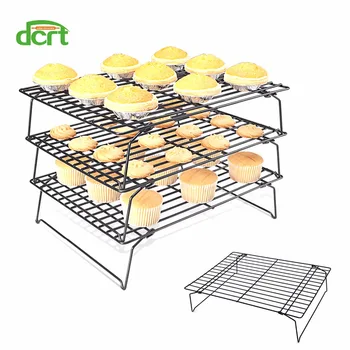 3 Layers Stackable Cake Cooling Rack Metal Cake Biscuits Bread Cookie Cooling Rack Net Mat Baking Tray Kitchen Accessories
3 Layers Stackable Cake Cooling Rack Metal Cake Biscuits Bread Cookie Cooling Rack Net Mat Baking Tray Kitchen Accessories
