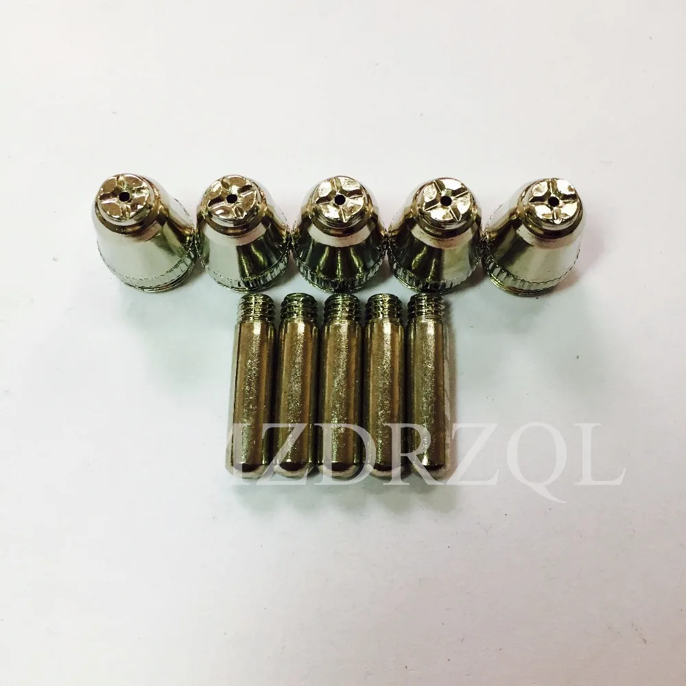 SG55 AG60 10Pcs Consumables KIT Electrodes Sheild Cups TIPS Spacer Guide for Plasma Cutter Welder Torch 10PK
SG55 AG60 10Pcs Consumables KIT Electrodes Sheild Cups TIPS Spacer Guide for Plasma Cutter Welder Torch 10PK
