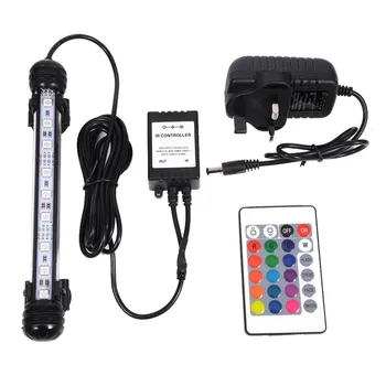 2020 US EU UK Plug Aquarium Light 12-46CM 5050 RGB LED Aquarium Fish Tank Submersible Light Lamp With Remote Control
2020 US EU UK Plug Aquarium Light 12-46CM 5050 RGB LED Aquarium Fish Tank Submersible Light Lamp With Remote Control