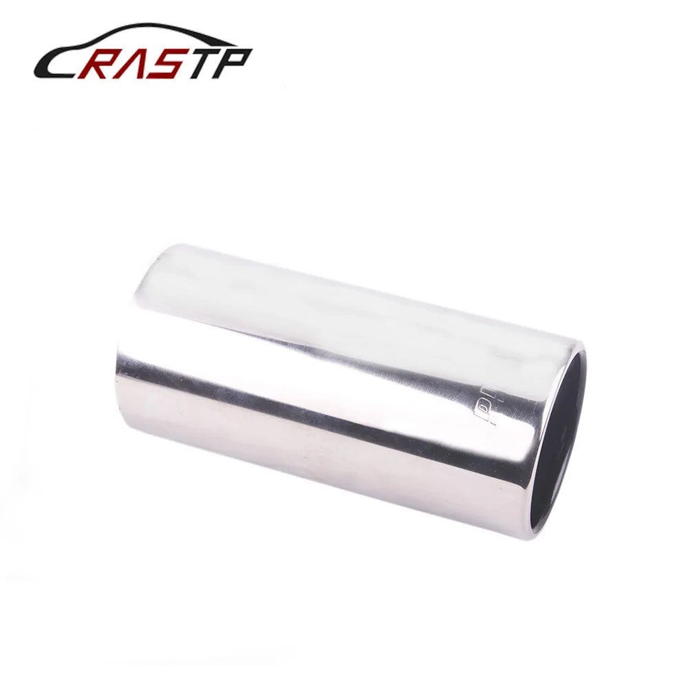 RASTP-Car Auto Chrome Stainless Steel Flat Exhaust Pipe Tip Muffler Tail Tube Durable 3.14" 80MM Inlet Silver RS-CR1012
RASTP-Car Auto Chrome Stainless Steel Flat Exhaust Pipe Tip Muffler Tail Tube Durable 3.14" 80MM Inlet Silver RS-CR1012