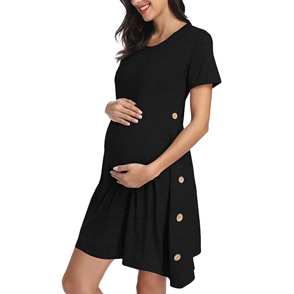 Summer New Fashion Women Maternity Summer Short Sleeve Casual Sundress Pregnancy Dress Clothes Wholesale Free Ship Z4
Summer New Fashion Women Maternity Summer Short Sleeve Casual Sundress Pregnancy Dress Clothes Wholesale Free Ship Z4
