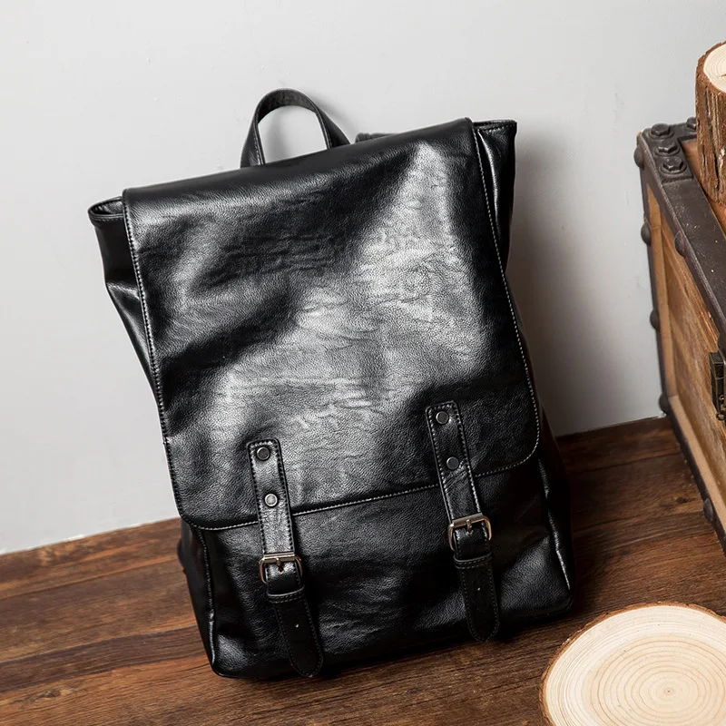 High Quality Men's Backpack Bags Man Casual Pu Leather Backpack Men Mochila Travel Backpack for Laptop Business Big Capacity
High Quality Men's Backpack Bags Man Casual Pu Leather Backpack Men Mochila Travel Backpack for Laptop Business Big Capacity