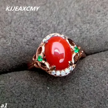 KJJEAXCMY Fine jewelry 925 Sterling Silver with red coral female ring and silver certificate can be selected
KJJEAXCMY Fine jewelry 925 Sterling Silver with red coral female ring and silver certificate can be selected
