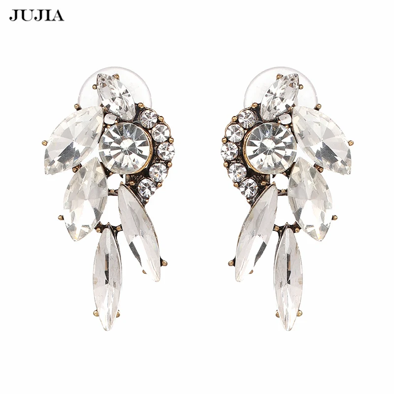 Fashion Jewelry Brincos Crystal Charm Earrings Vintage Bijoux Small Stud Earrings for Women 2019 Wholesale
Fashion Jewelry Brincos Crystal Charm Earrings Vintage Bijoux Small Stud Earrings for Women 2019 Wholesale