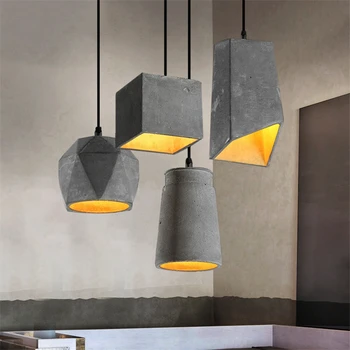 Nordic Retro Loft Cement Led Chandelier Lighting Bar Counter Kitchen Fixtures Pendant Lamps Decor Hanging Lamps Luminaria Avize
Nordic Retro Loft Cement Led Chandelier Lighting Bar Counter Kitchen Fixtures Pendant Lamps Decor Hanging Lamps Luminaria Avize