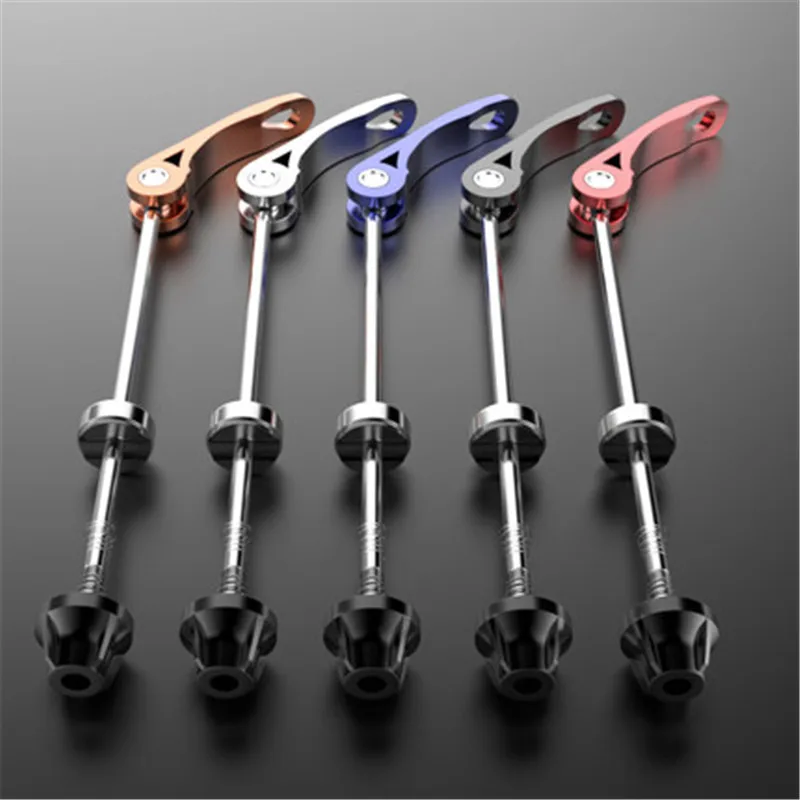 1 Pair Bike Hub Skewer Quick Release Lever Release Shaft Front and Rear Bearing Lock Dead Wheel Set Bicycle Quick Axle
1 Pair Bike Hub Skewer Quick Release Lever Release Shaft Front and Rear Bearing Lock Dead Wheel Set Bicycle Quick Axle