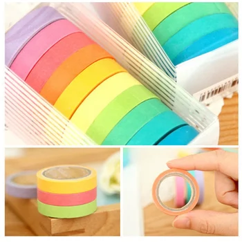 10Pcs/Set Japanese Paper Tape DIY Planner Masking Tape Adhesive Tapes Stickers Decorative Stationery Tapes
10Pcs/Set Japanese Paper Tape DIY Planner Masking Tape Adhesive Tapes Stickers Decorative Stationery Tapes