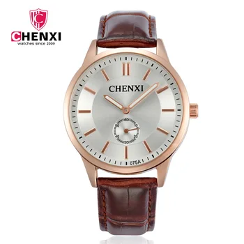 Fashion Chenxi Brand Watch Man Luxury Watches Leather Strap Bracelet Gold Clocks Lovers Gift Couple Men Woman Lover Wristwatches 
Fashion Chenxi Brand Watch Man Luxury Watches Leather Strap Bracelet Gold Clocks Lovers Gift Couple Men Woman Lover Wristwatches