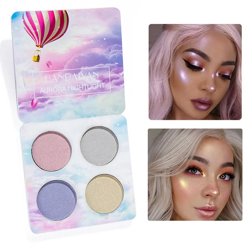 Chameleon Highlighter Makeup Palette 4 Colors Eyeshadow Makeup Shimmer Pigment Brighten Face Illuminator Glow Kit
Chameleon Highlighter Makeup Palette 4 Colors Eyeshadow Makeup Shimmer Pigment Brighten Face Illuminator Glow Kit