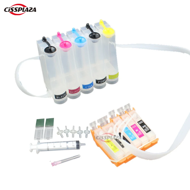 CISSPLAZA PGI220 cli221 CISS compatible for canon MP 540 550 620 630 IP 3600 4600 4700 MP640 MP560 MP550 printer
CISSPLAZA PGI220 cli221 CISS compatible for canon MP 540 550 620 630 IP 3600 4600 4700 MP640 MP560 MP550 printer