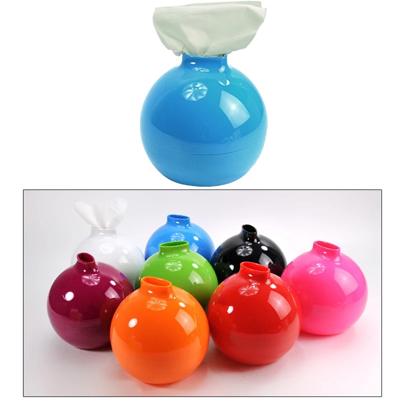 Colorful Paper Tissue Box Ball Shape Plastic Napkin Holder Case Home Kitchen Paper Holder Storage Box Accessories
Colorful Paper Tissue Box Ball Shape Plastic Napkin Holder Case Home Kitchen Paper Holder Storage Box Accessories
