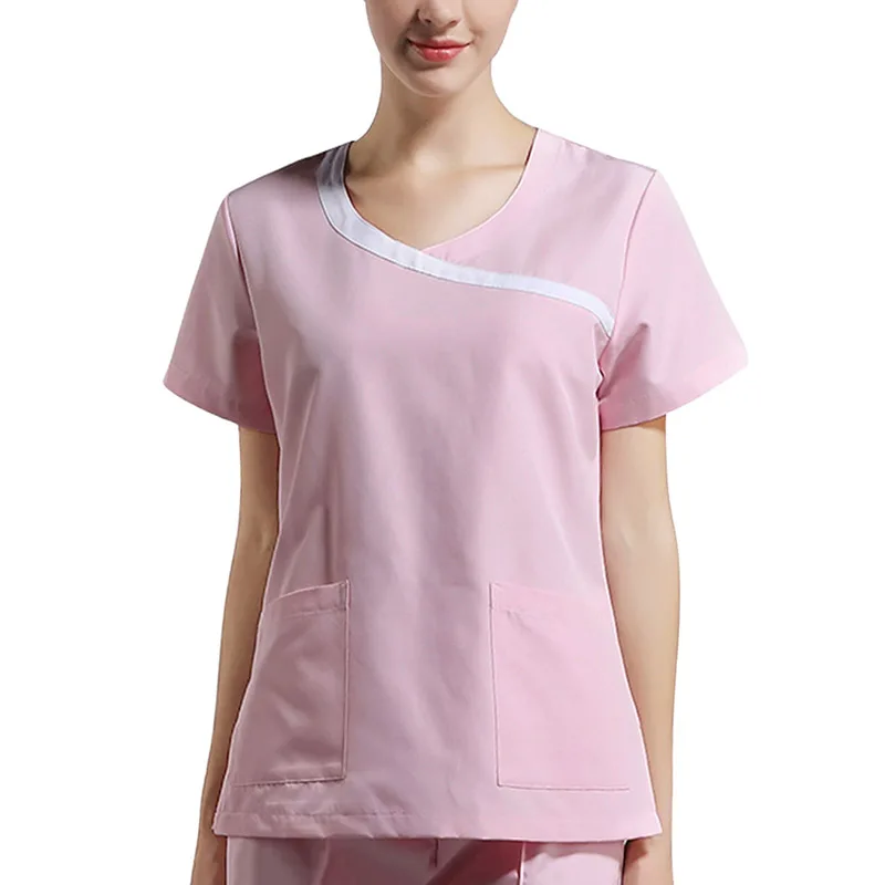 2019 Summer Nurse Uniform Women Medical Uniform Nursing Scrubs Clothes Hospital Lab Workwear Short Sleeve Medical Clothing
2019 Summer Nurse Uniform Women Medical Uniform Nursing Scrubs Clothes Hospital Lab Workwear Short Sleeve Medical Clothing