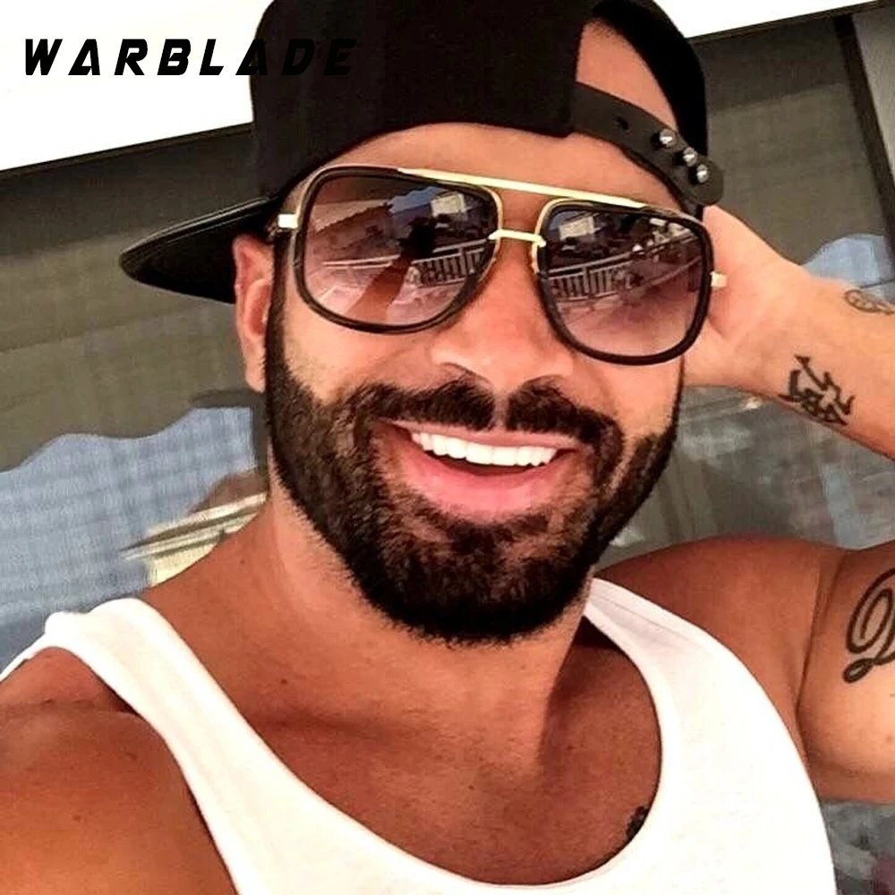 WARBLADE Big Frame Square Sunglasses Men Women Brand Designer Gradient Sun Glasses Female 2018 Mirror Oculos Shades Glasses
WARBLADE Big Frame Square Sunglasses Men Women Brand Designer Gradient Sun Glasses Female 2018 Mirror Oculos Shades Glasses