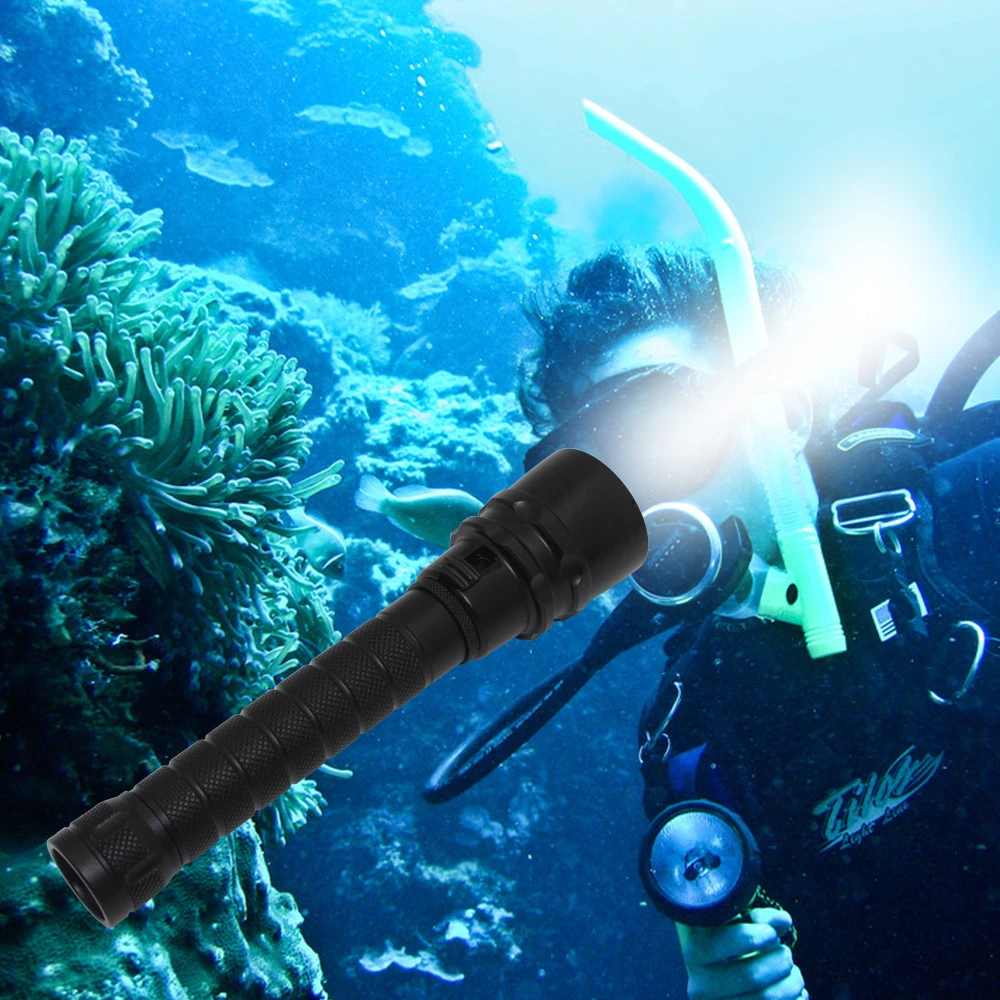Underwater spearfishing light diving flashlight dive torch XM-L2 LED Waterproof lanterna + 18650 PCB battery + charger
Underwater spearfishing light diving flashlight dive torch XM-L2 LED Waterproof lanterna + 18650 PCB battery + charger
