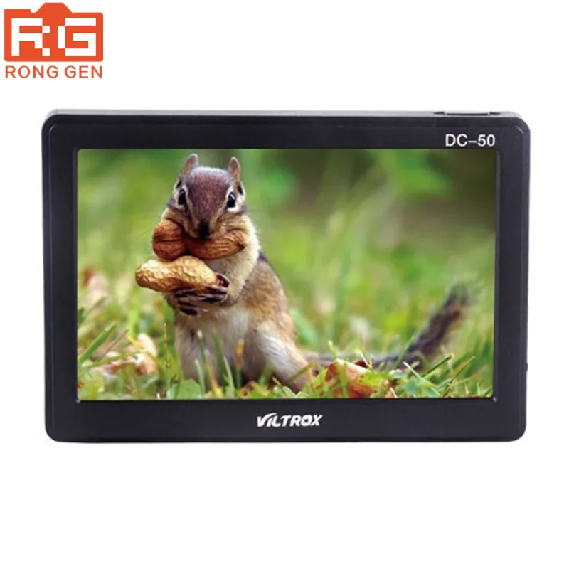 Viltrox DC-50 Clip-on Portable 5" TFT LCD Monitor with HDMI Video Input for for Canon Nikon Sony DSLR Camera DV
Viltrox DC-50 Clip-on Portable 5" TFT LCD Monitor with HDMI Video Input for for Canon Nikon Sony DSLR Camera DV
