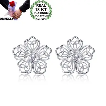 OMHXZJ Wholesale European Fashion Woman Girl Party Wedding Gift Lace Flower White 18KT White Gold Stud Earrings EA248
OMHXZJ Wholesale European Fashion Woman Girl Party Wedding Gift Lace Flower White 18KT White Gold Stud Earrings EA248