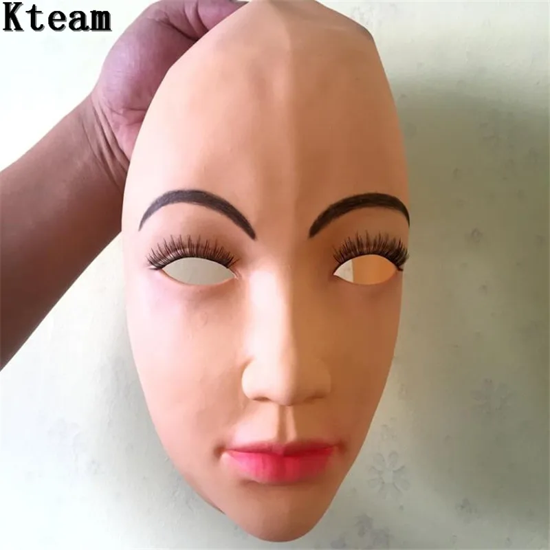 2019 New Handmade Silicone Sexy And Sweet Half Female Face Mask Ching Crossdress Mask Crossdresser Doll Mask Lady Skin Mask toy
2019 New Handmade Silicone Sexy And Sweet Half Female Face Mask Ching Crossdress Mask Crossdresser Doll Mask Lady Skin Mask toy