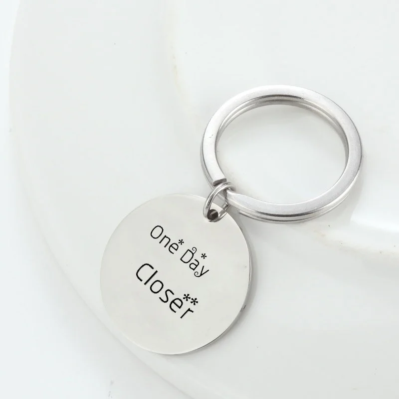 JEPHNE New One Day Closer Keychain Long Distance Relationship Hand Stamped Jewelry Deployment Gift For Her Countdown LDR Love
JEPHNE New One Day Closer Keychain Long Distance Relationship Hand Stamped Jewelry Deployment Gift For Her Countdown LDR Love