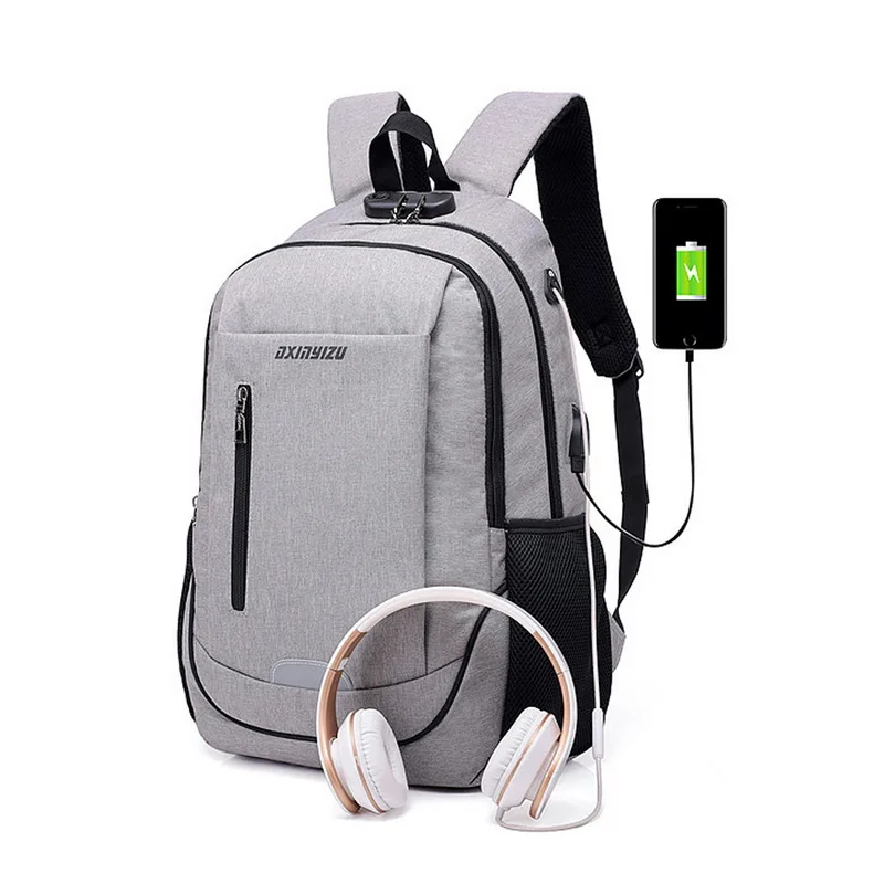 Laamei Men's And Women's Backpack USB Travel Bag Laptop Backpack Student Schoolbag Shoulder Bag Backbag
Laamei Men's And Women's Backpack USB Travel Bag Laptop Backpack Student Schoolbag Shoulder Bag Backbag