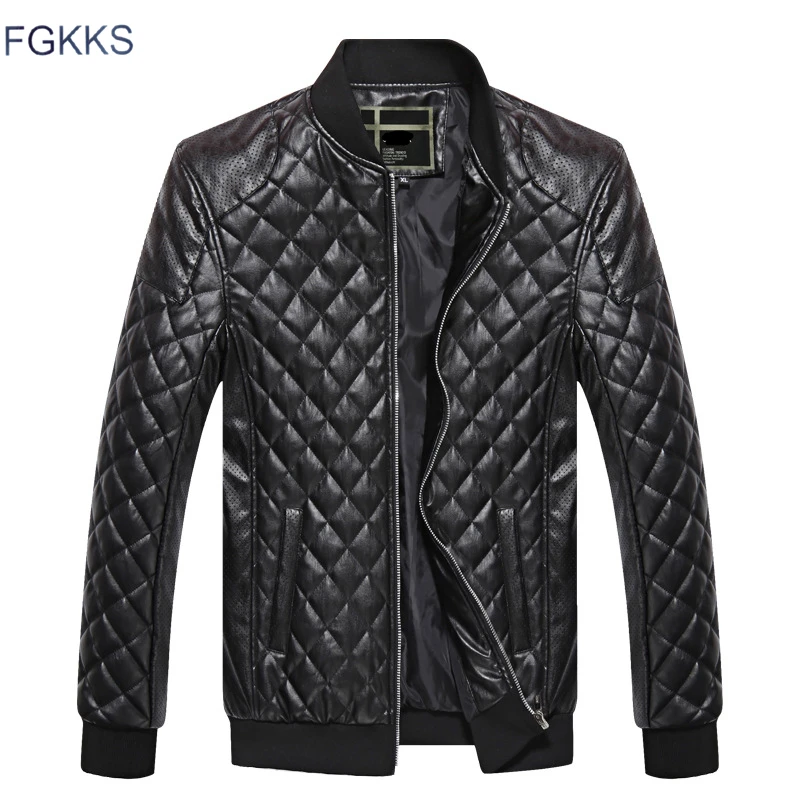 FGKKS Brand Men Leather Jackets 2019 Winter Male Casual Leather Jacket Men's Comfortable PU Jackets Clothing 
FGKKS Brand Men Leather Jackets 2019 Winter Male Casual Leather Jacket Men's Comfortable PU Jackets Clothing
