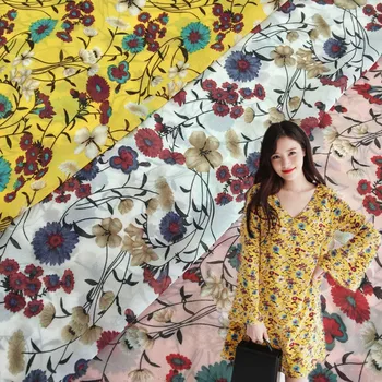 Explosions floral printed chiffon fabric goddess fan printed georgette fabric shirt dress halter skirt materials
Explosions floral printed chiffon fabric goddess fan printed georgette fabric shirt dress halter skirt materials