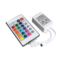 For DC12V 3528 5050 RGB LED Strip Light 24 Key IR Remote Wireless Controller LED RGB Controler
For DC12V 3528 5050 RGB LED Strip Light 24 Key IR Remote Wireless Controller LED RGB Controler