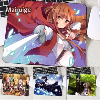 Mairuige So Cute Anime Girls Asuna Mouse Pad SAO Kirito Mini Pc Table Mats Pad To Keyboard Desktop High Quality for Anime Lover
Mairuige So Cute Anime Girls Asuna Mouse Pad SAO Kirito Mini Pc Table Mats Pad To Keyboard Desktop High Quality for Anime Lover