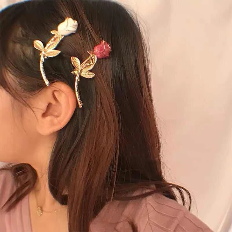 MENGJIQIAO New Korean Elegant Rose Flower Hairgrips For Women Girls Lovely Metal Hair Clip Fashion Hairpins Hair Accessories
MENGJIQIAO New Korean Elegant Rose Flower Hairgrips For Women Girls Lovely Metal Hair Clip Fashion Hairpins Hair Accessories