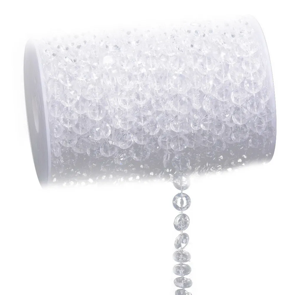 333ft/10M Wedding DIY Decor Diamond Curtain Acrylic Crystal Beads Curtain Strand Garland Wedding DIY Party Decoration
333ft/10M Wedding DIY Decor Diamond Curtain Acrylic Crystal Beads Curtain Strand Garland Wedding DIY Party Decoration