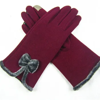 YGYEEG Womens Gloves Touched Screen Winter Warm Bow Soft Wrist Full Finger Gloves Mittens Cashmere Full Finger Guantes Mujer
YGYEEG Womens Gloves Touched Screen Winter Warm Bow Soft Wrist Full Finger Gloves Mittens Cashmere Full Finger Guantes Mujer