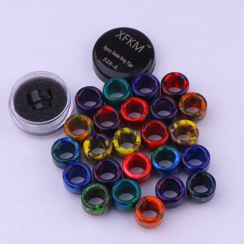 XFKM 810 Epoxy Resin Drip Tips for Kennedy 24 RDA Goon 528 RDA Battle Cap Mad Dog RDA 810 Vape Electronic Cigarette Mouthpiece
XFKM 810 Epoxy Resin Drip Tips for Kennedy 24 RDA Goon 528 RDA Battle Cap Mad Dog RDA 810 Vape Electronic Cigarette Mouthpiece