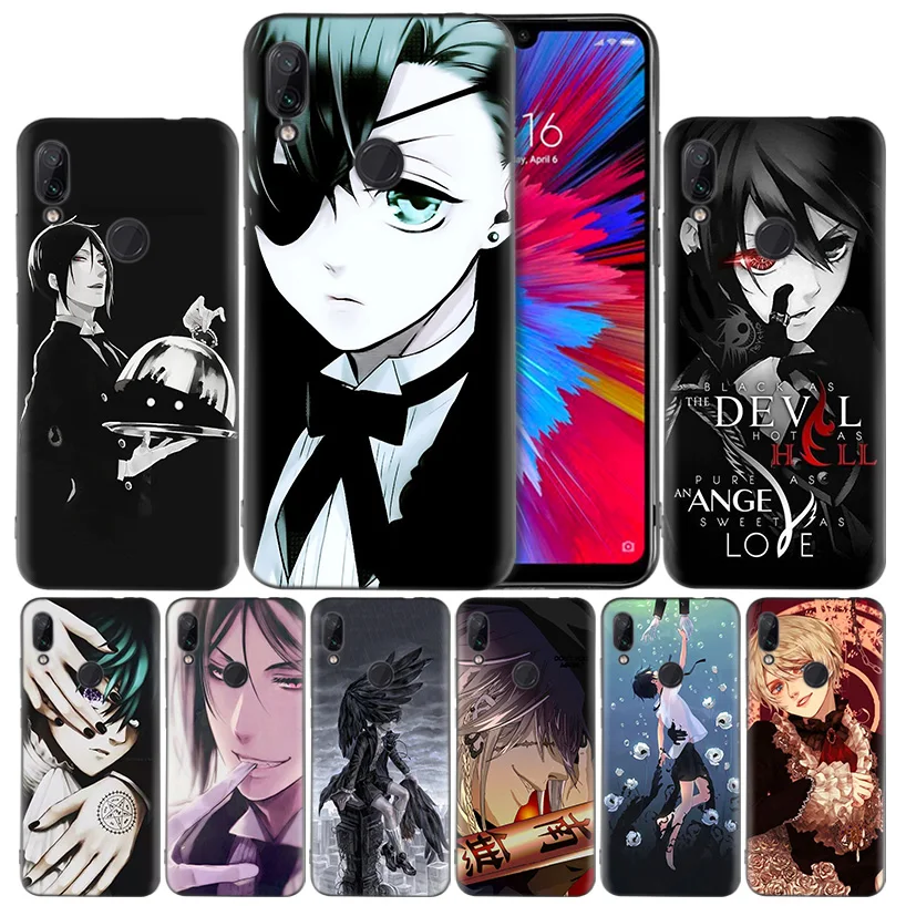Black Butler KuroshitsSilicone Case Cover for Xiaomi Redmi Note 7 7A 7S K20 Y3 6 6A S2 GO 5X 6X Mi A1 A2 8 Play Lite Pro Poco F1
Black Butler KuroshitsSilicone Case Cover for Xiaomi Redmi Note 7 7A 7S K20 Y3 6 6A S2 GO 5X 6X Mi A1 A2 8 Play Lite Pro Poco F1