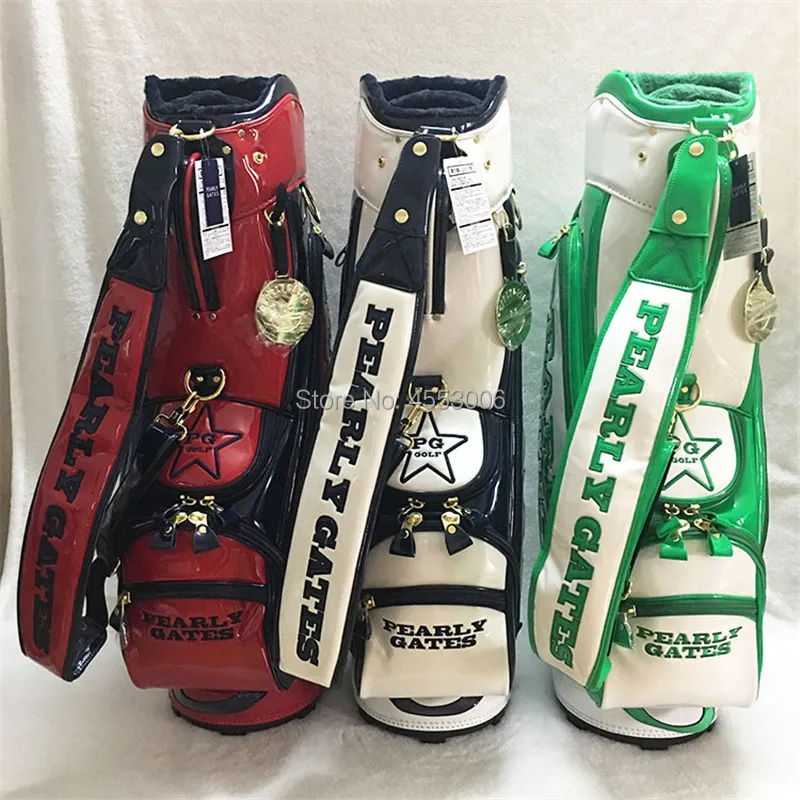 New Smilling Face Golf Bag Pearly Gates Men Women Full Clubs Set PU Leather Standard Golf Package 4 Colors
New Smilling Face Golf Bag Pearly Gates Men Women Full Clubs Set PU Leather Standard Golf Package 4 Colors