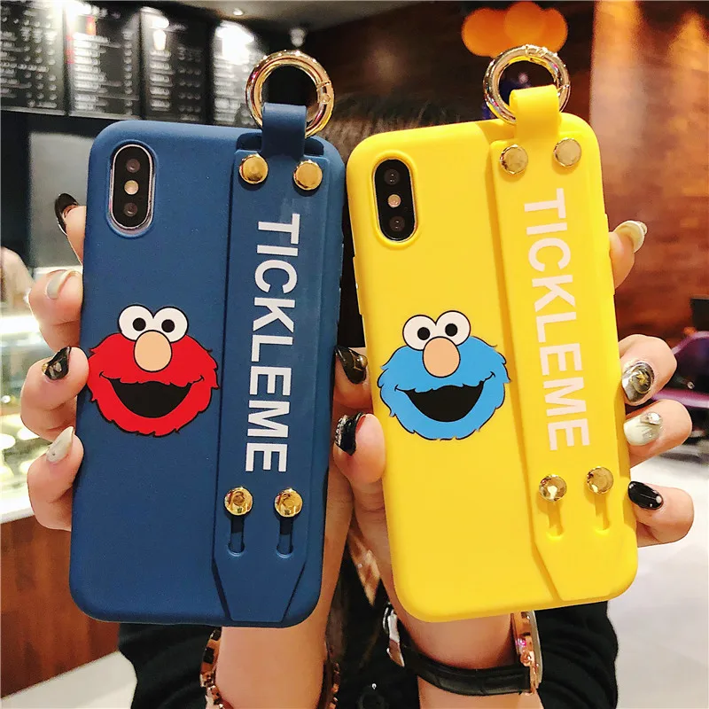 Elmo Cookies Monsters Case for iPhone 8 7 6 6s Plus Wristband Holder for iPhone X XR XS Max Soft Silicone Cover For iPhone 7Plus
Elmo Cookies Monsters Case for iPhone 8 7 6 6s Plus Wristband Holder for iPhone X XR XS Max Soft Silicone Cover For iPhone 7Plus