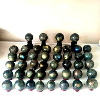 45-80mm Natural labradorite stone ball diviners decorate the ball holiday gifts with crystal ball stones and crystal healing ho
45-80mm Natural labradorite stone ball diviners decorate the ball holiday gifts with crystal ball stones and crystal healing ho