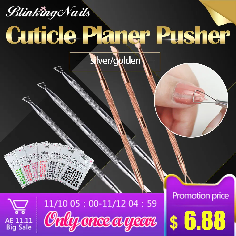 BlinkingNails Nail Cuticle Pusher Set Push Knives with Skins Cuticle Tools Stainless Steel Remover Cuticle Pushers for Nail Art
BlinkingNails Nail Cuticle Pusher Set Push Knives with Skins Cuticle Tools Stainless Steel Remover Cuticle Pushers for Nail Art