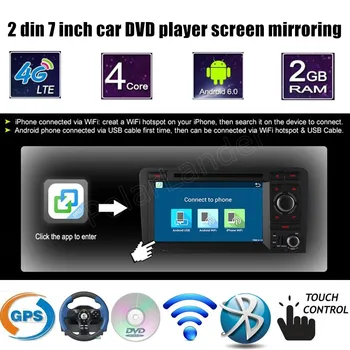 For Audi A3 S3 2002-2011 Android 6.0 Radio GPS Multimedia Car DVD Player screen mirroring steering wheel control
For Audi A3 S3 2002-2011 Android 6.0 Radio GPS Multimedia Car DVD Player screen mirroring steering wheel control